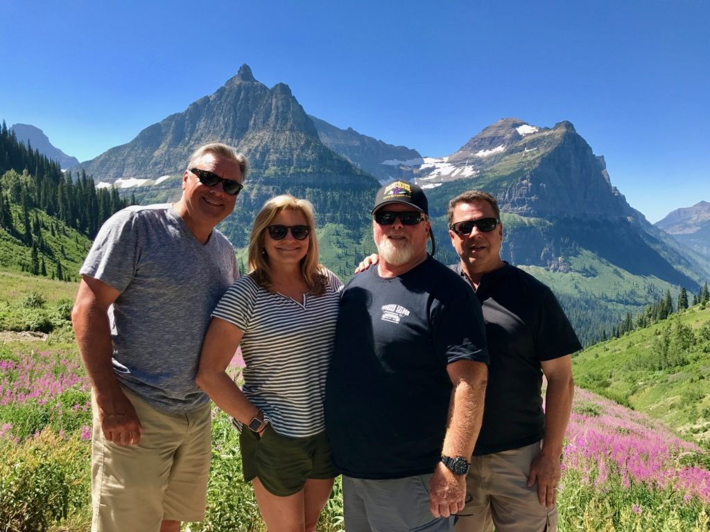 views of Glacier National Park