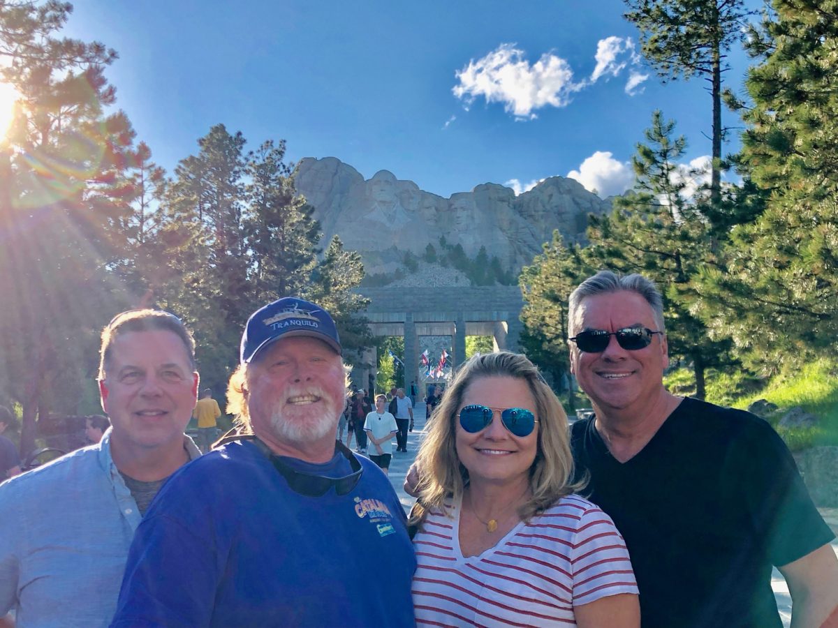 a visit to Mount Rushmore