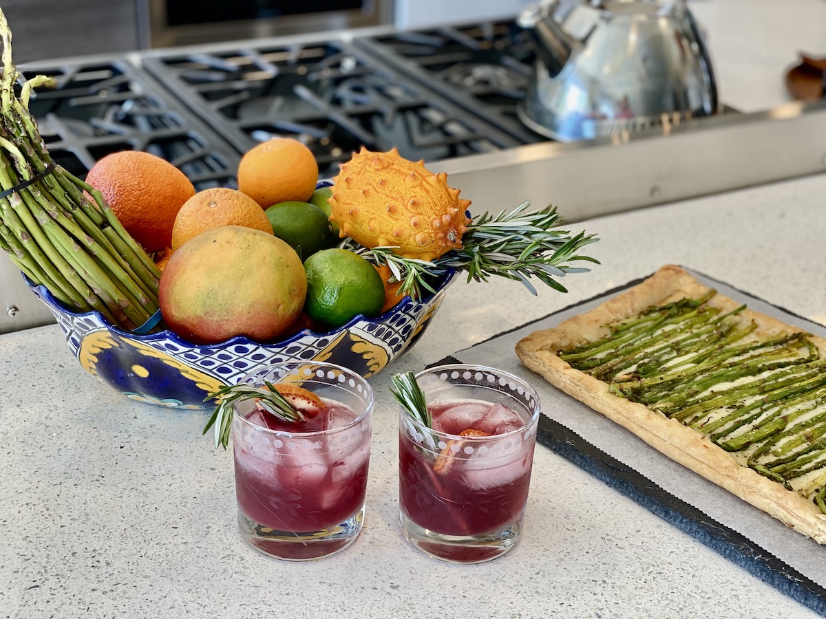 Springtime cocktails