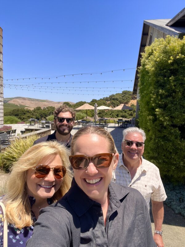 summer wine tasting in the Santa Ynez Valley